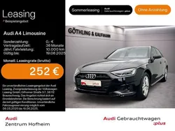 Mythosschwarz metallic Gebraucht 2024 Audi A4 Advanced Limousine | 34.999 € (Fairer Preis)