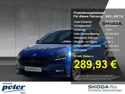 Raceblau (metallic) Gebraucht 2023 Skoda Fabia Monte Carlo Kleinwagen | 22.950 € (Teuer)