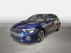 Blau Gebraucht 2022 Audi A3 Sportback S-Line Limousine | 23.420 € (Fairer Preis)
