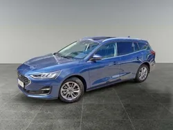 Chromablau metallic Gebraucht 2024 Ford Focus Titanium S Kombi | 24.990 € (Fairer Preis)