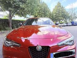 Rot Gebraucht 2021 Alfa Romeo Giulia Ti Limousine | 33.999 € (Etwas zu teuer)