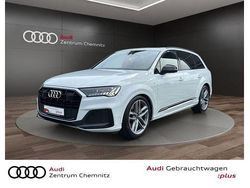 Gletscherweiß metallic Gebraucht 2021 Audi Q7 S-Line SUV | 67.990 € (Teuer)