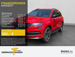 Rot Gebraucht 2022 Skoda Karoq SportLine SUV | 27.970 € (Fairer Preis)