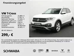 Weiß Gebraucht 2022 VW T-Cross Style SUV | 22.880 € (Guter Preis)