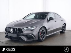 Metalliclack mountaingrau Gebraucht 2024 Mercedes CLA45 AMG Premium Plus Coupé | 63.400 € (Fairer Preis)