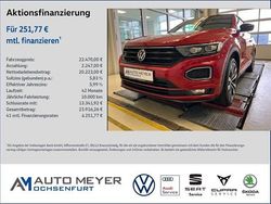 Kings red metallic/schwarz Gebraucht 2021 VW T-Roc Cabriolet R-line Cabrio | 22.470 € (Fairer Preis)