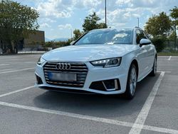 Weiß Gebraucht 2018 Audi A4 S-Line Kombi | 16.999 € (Guter Preis)