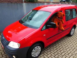 Rot Gebraucht 2009 VW Caddy Life Van / Kleinbus | 7.921 € (Fairer Preis)