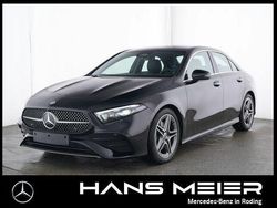 Schwarz Gebraucht 2024 Mercedes A220 AMG Limousine | 34.880 € (Fairer Preis)