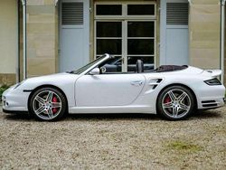 Weiß Gebraucht 2010 Porsche 911 Turbo Cabriolet Cabrio | 93.760 € (Etwas zu teuer)