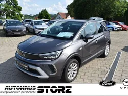 Mondstein grau/e:vulkan grau Gebraucht 2021 Opel Crossland Elegance SUV | 19.900 € (Fairer Preis)