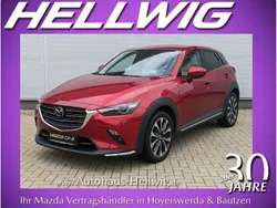 Soul red crystal metallic Gebraucht 2021 Mazda CX-3 Selection SUV | 19.880 € (Fairer Preis)