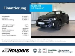 Deep black matt Neu 2025 VW T-Roc Cabriolet R-line Edition Cabrio | 47.500 €