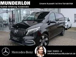 Schwarz Gebraucht 2022 Mercedes V220 Avantgarde Edition Van / Kleinbus | 56.800 € (Etwas zu teuer)