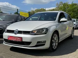 Oryxweiß perlmutteffekt Gebraucht 2014 VW Golf VII Highline Kombi | 10.499 € (Guter Preis)