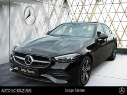 Metalliclack obsidianschwarz Gebraucht 2024 Mercedes C200 Avantgarde Limousine | 36.989 € (Superpreis)