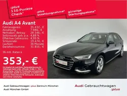 Brillantschwarz Gebraucht 2022 Audi A4 Advanced Kombi | 35.432 € (Teuer)