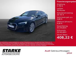 Mythosschwarz metallic Gebraucht 2023 Audi A5 Sportback Ambiente Limousine | 43.990 € (Teuer)