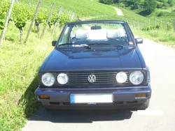 Blau Gebraucht 1989 VW Golf Cabriolet Cabrio | 12.000 €