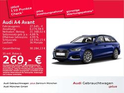 Navarrablau metallic Gebraucht 2022 Audi A4 Advanced Kombi | 27.645 € (Fairer Preis)
