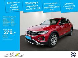 Kings red metallic Gebraucht 2024 VW T-Roc Goal SUV | 28.748 € (Superpreis)