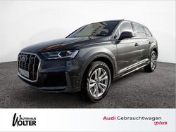 Grau Gebraucht 2022 Audi Q7 S-Line SUV | 58.860 € (Teuer)