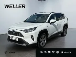 Weiss Gebraucht 2021 Toyota RAV4 Hybrid Team SUV | 30.880 € (Superpreis)