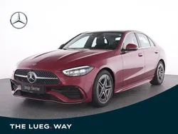 Rot manufaktur lack manufaktur Gebraucht 2024 Mercedes C300 AMG Limousine | 50.995 € (Etwas zu teuer)