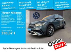 Petroleum blue metallic (metallic) Gebraucht 2022 VW Tiguan Allspace Elegance SUV | 31.550 € (Guter Preis)