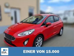 Rot Gebraucht 2021 Ford Fiesta Titanium Kleinwagen | 12.420 € (Fairer Preis)