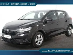 Schwarz Gebraucht 2021 Dacia Sandero Kleinwagen | 10.600 € (Superpreis)