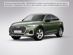 Distriktgrün metallic (metallic) Gebraucht 2022 Audi Q5 Sportback Business SUV | 43.340 € (Etwas zu teuer)