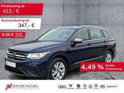 Blau Gebraucht 2022 VW Tiguan Allspace Life SUV | 32.430 € (Fairer Preis)