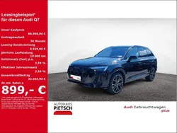 Schwarz Gebraucht 2024 Audi Q7 S-Line SUV | 88.900 €