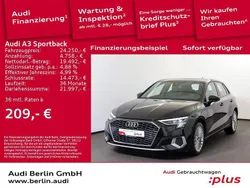 Mythosschwarz metallic Gebraucht 2022 Audi A3 Sportback e-tron Advanced Limousine | 24.250 € (Fairer Preis)