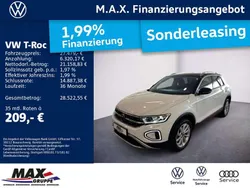 Pure white Gebraucht 2024 VW T-Roc Style SUV | 27.479 € (Guter Preis)