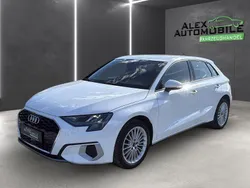 Ibisweiss Gebraucht 2022 Audi A3 Sportback Advanced Limousine | 20.980 € (Fairer Preis)