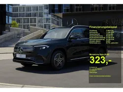 Metalliclack kosmosschwarz Gebraucht 2023 Mercedes EQB250 AMG line SUV | 29.990 € (Guter Preis)