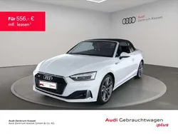 Gletscherweiß metallic Gebraucht 2024 Audi A5 Cabriolet Sport Cabrio | 55.990 € (Fairer Preis)
