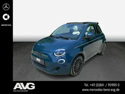 Colore esterno (ozean grün) Gebraucht 2022 Fiat 500e La Prima Cabrio | 21.800 € (Fairer Preis)
