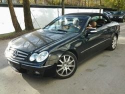 Schwarz metallic Gebraucht 2008 Mercedes CLK350 Avantgarde Cabrio | 21.300 €