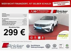 Weiß (pure white) Gebraucht 2024 VW Tiguan Allspace Life SUV | 33.991 € (Superpreis)