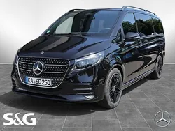 Obsidianschwarz Gebraucht 2025 Mercedes V250 Avantgarde Van / Kleinbus | 87.300 €