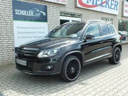 Schwarz Gebraucht 2015 VW Tiguan Sportline SUV | 16.490 € (Fairer Preis)