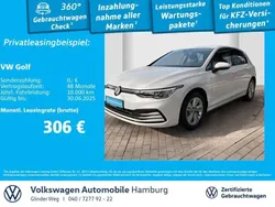 Oryxweiß perlmutteffekt Gebraucht 2023 VW Golf VIII Life Limousine | 26.890 € (Fairer Preis)