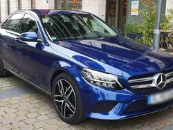 Blau Gebraucht 2018 Mercedes C180 Avantgarde Limousine | 18.900 € (Fairer Preis)