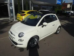Weiß Gebraucht 2019 Fiat 500 Lounge Cabrio | 14.900 € (Teuer)
