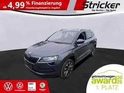 Quarzgrau metallic (metallic) Gebraucht 2020 Skoda Karoq Ambition SUV | 23.947 € (Guter Preis)