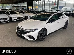 Manufaktur diamantweiß bright Gebraucht 2022 Mercedes EQS580 Premium Plus Limousine | 70.800 € (Fairer Preis)
