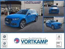 Turboblau (metallic) Gebraucht 2019 Audi Q5 S-Line SUV | 36.490 € (Fairer Preis)
